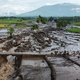 Tientallen doden op Sumatra door overstromingen, rijstvelden bedekt onder dikke laag modder