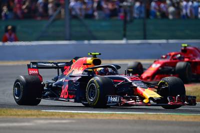 Verstappen had al vroeg in de race remproblemen
