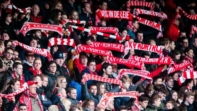 Zes maanden stadionverbod na slagen in staantribune KV Kortrijk