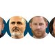 De mensen: Josef Verbeeck, Hans Peter Doskozil, prins Harry en Tyler Wright