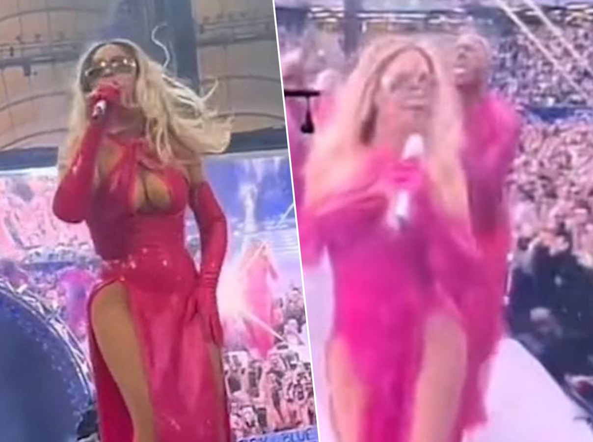 Net geen nipple slip voor Beyoncé: danser redt zangeres van gênant moment  tijdens optreden | Foto | hln.be