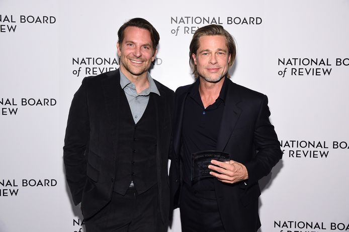 Bradley Cooper en Brad Pitt zijn goeie vrienden.