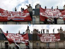 Une banderole contre le “racisme anti-blanc” provoque une bagarre sur un toit parisien