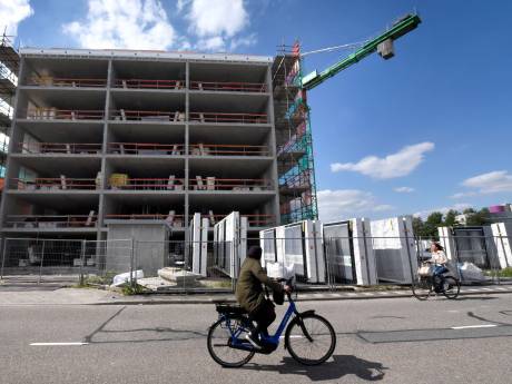 Hoogste aantal nieuwbouwwoningen in tien jaar tijd, maar er lijkt een dip aan te komen