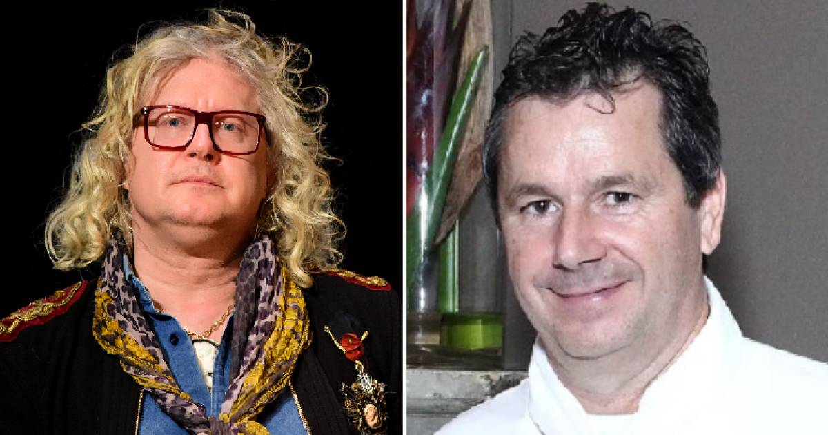 L’ancien ministre Brice Hortefeux et le journaliste Alain Duhamel