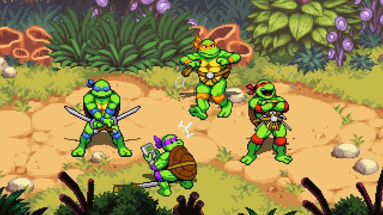 Teenage Mutant Ninja Turtles: La vendetta di Shredder.  foto di DotEmu