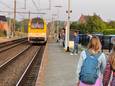 Illustratiebeeld perron station Burst.
