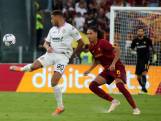 Dessers schiet lat bijna doormidden tegen AS Roma