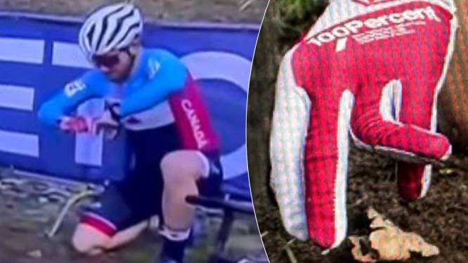 KIJK. Veldrijden is niet voor doetjes: kranige Canadees trekt op WK eigen vinger weer in de kom
