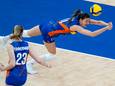 Op olympisch ticket azende volleybalsters onderuit tegen China