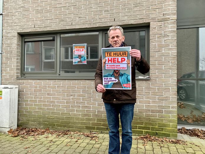 Patrick Geraerts is één van de Hasselaren die op een nood- of transitwoning hoopt.