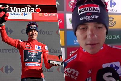 KIJK. Evenepoel, die enkel hoofdwonde overhield aan val, zet Vuelta meteen naar zijn hand: “Leuk om Tourwinnaar te kloppen”