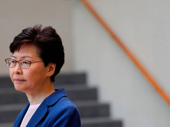 Regeringsleider Hongkong geeft toe dat ze wil opstappen in gelekt audiofragment