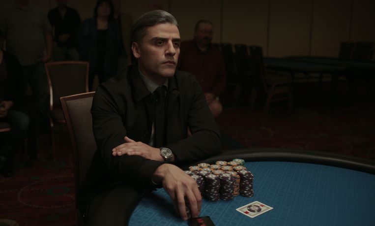 Oscar Isaac als William Tell in ‘The Card Counter’.  Beeld Focus Features
