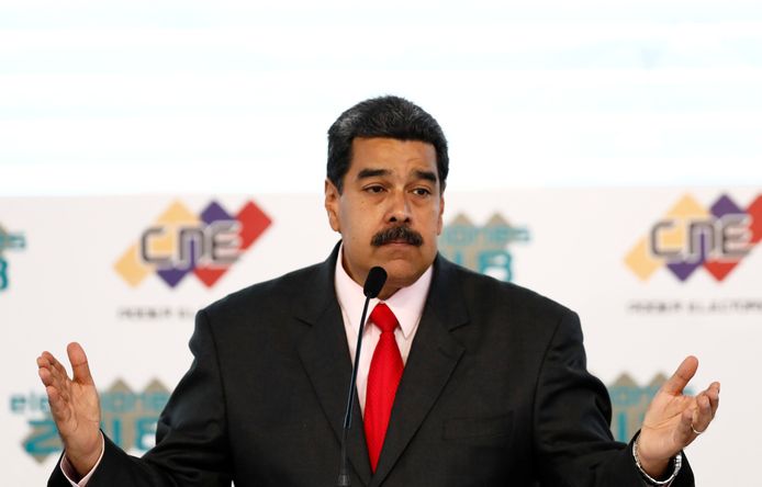 De Venezolaanse president Nicolas Maduro