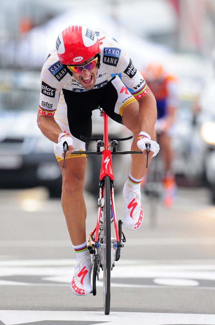 Fabian Cancellara won ooit een tijdrit in Monaco.