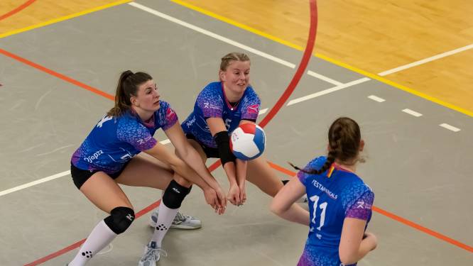VC Zwolle tweede in de kampioensgroep na vierde overwinning op rij: ‘Heer en meester aan het einde’