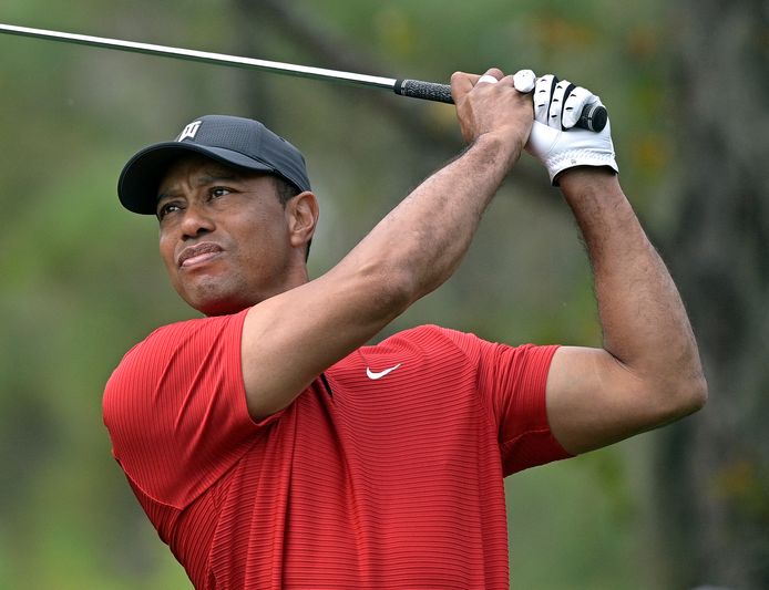 Tiger Woods op archiefbeeld.