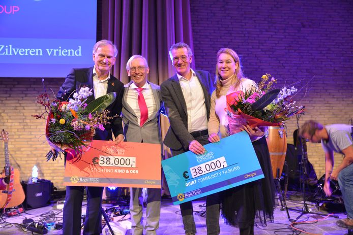 Voor Kind & Oor en de Quiet Community. In de dertig jaar aan nieuwjaarsconcerten is er in totaal meer dan 2,5 miljoen euro aan goede doelen uitgereikt, waarvan een groot deel in Tilburg.