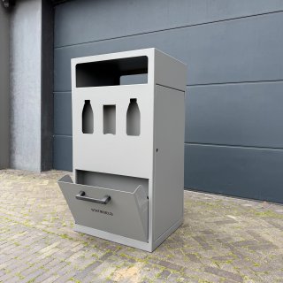 Deposits, no mess: Amsterdam students create ‘TwinBin’ with compartment for deposit cans