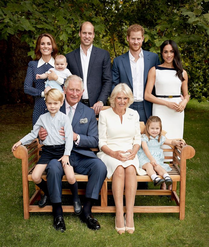 The royal family of King Charles III.