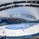 Schaatshal ‘Ice Ribbon’ is Chinees pronkstuk van de Spelen, maar het gaat er geen records regenen