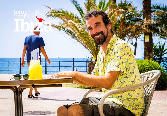 "Eén keer per maand vlieg ik nog terug naar België waar mijn eenmanszaak is gevestigd, da’s makkelijker voor de administratie. Maar hier in Ibiza voel ik me thuis in een progressieve gemeenschap die gepassioneerd is door nieuwe technologie", zegt Patrick Scheire.