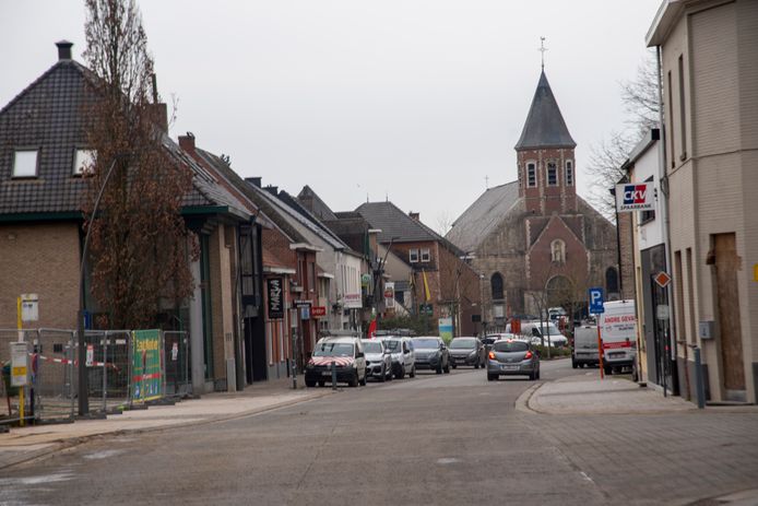 Dorpsplein Oosterzele.