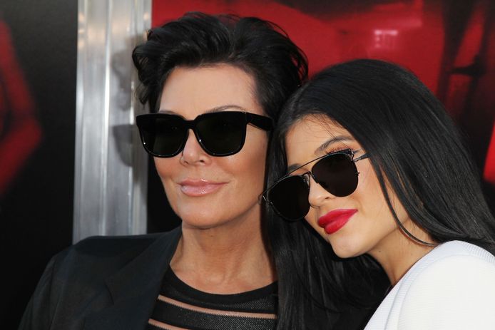 Kris Jenner met dochter Kylie.