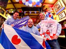 Kruisjes, stempels, nagebouwde bruggen en Friese vlaggen... Roosendaal is klaar voor eerste keer Klûnen