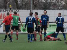 Knieschijf uit de kom: duel van MVV’58 al na 11 minuten gestaakt, maar club maakt na incident nog wel de 1-1