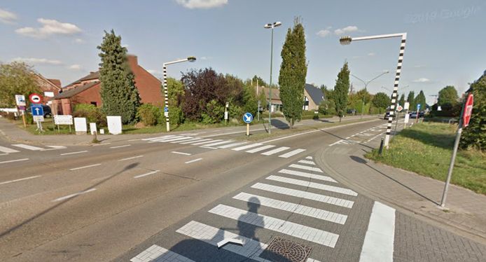 HEIST-OP-DEN-BERG - Het ongeval gebeurd aan een oversteekplaats op de Boudewijnlaan met de Kattestraat.