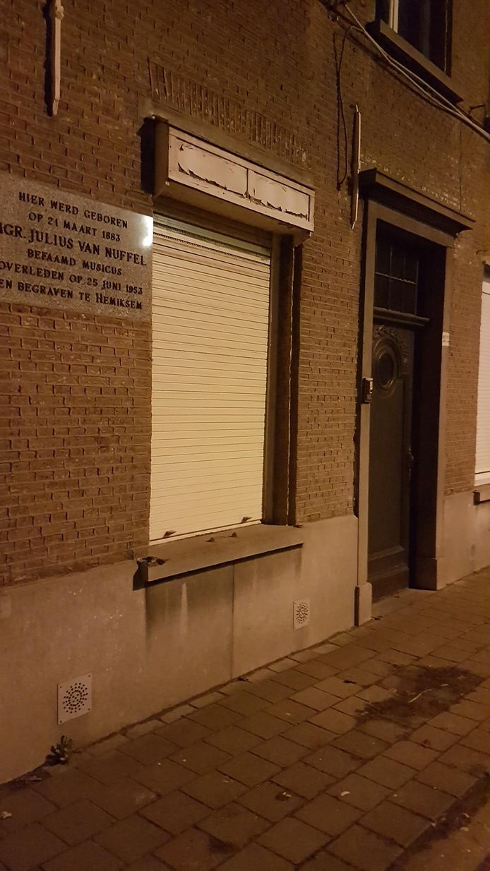 De woning aan de Lindelei, in het centrum.