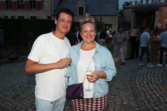 Christophe Goffin and Evelyn Van Ham.