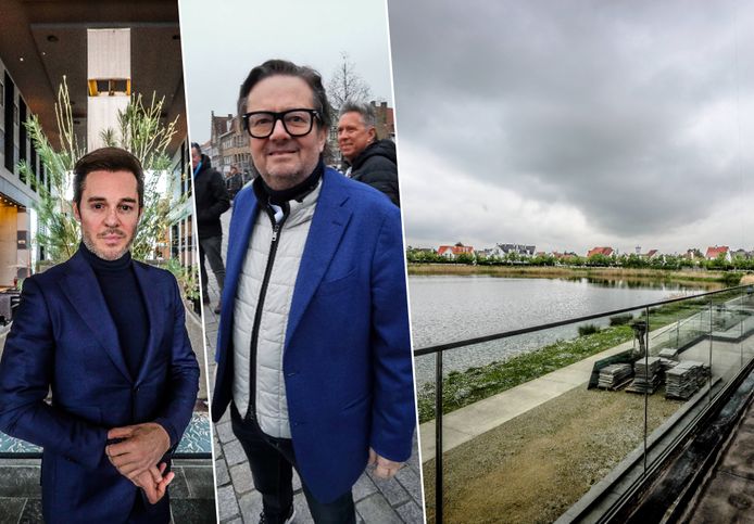 Bart Versluys en Marc Coucke willen een terras op het Zegemeer.