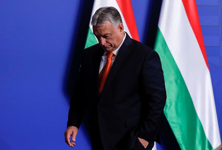 De Hongaarse premier Viktor Orbán. Beeld Reuters