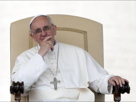 Pas de vacances pour le pape François