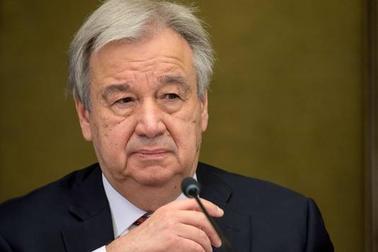 VN-secretaris-generaal António Guterres 