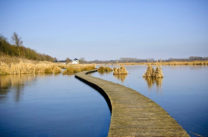 Provinciedomein Het Vinne is één van de mooiste plekjes om te gaan wandelen.