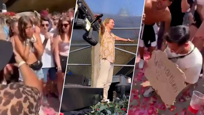 Verloofd op Tomorrowland: vriend vraagt vriendin ten huwelijk tijdens set van Regi