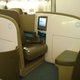 Passagier Air New Zealand kan bieden op business-stoel