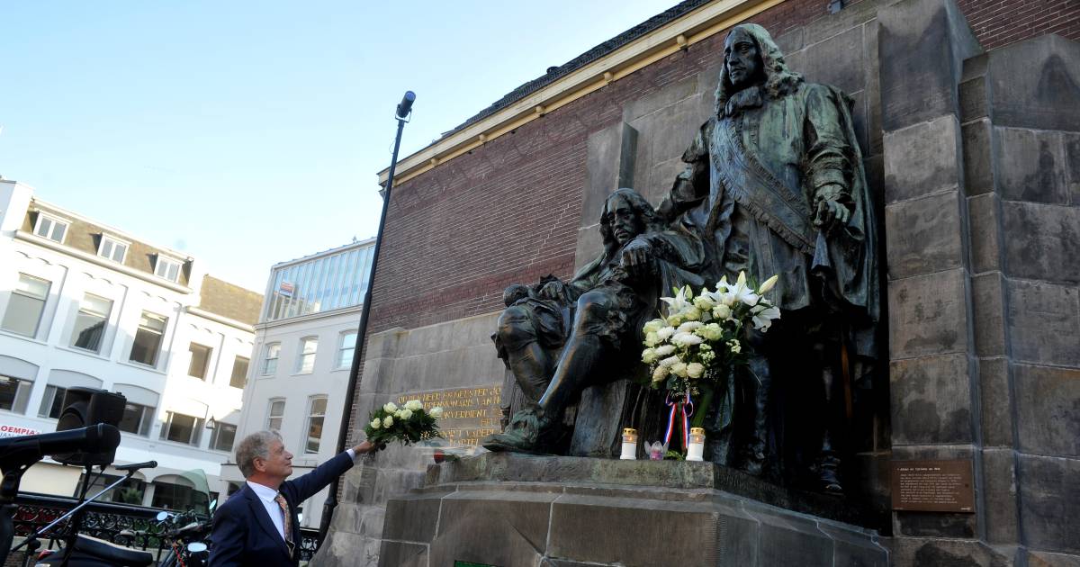 Johan en Cornelis de Witt herdacht