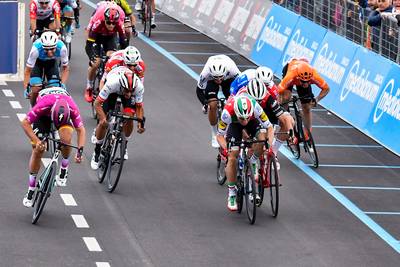 Zege zonder glans voor Gaviria: ‘Voor mij had Viviani gewonnen’