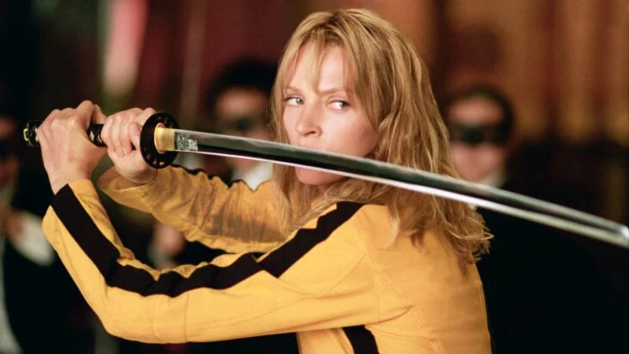 Kill Bill - Uma Thurman Beeld rv