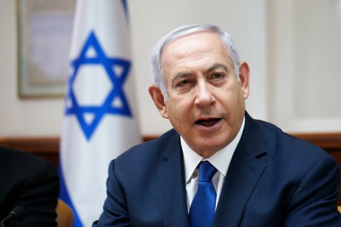 De Israëlische premier Benjamin Netanyahu