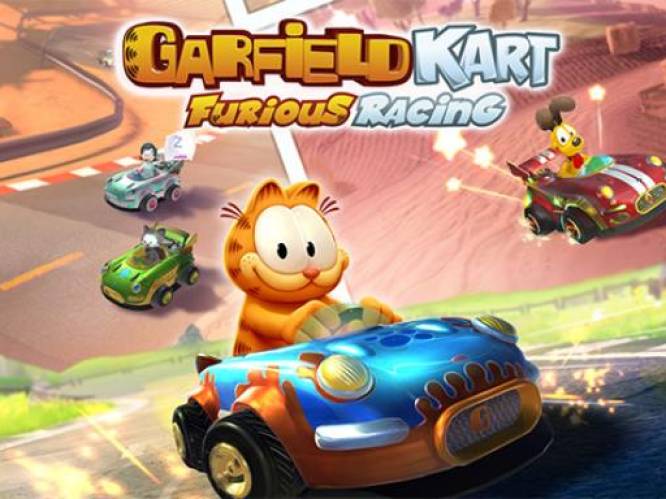 GAMEREVIEW Garfield Kart Furious Racing: een kwak diepvrieslasagne, iemand?