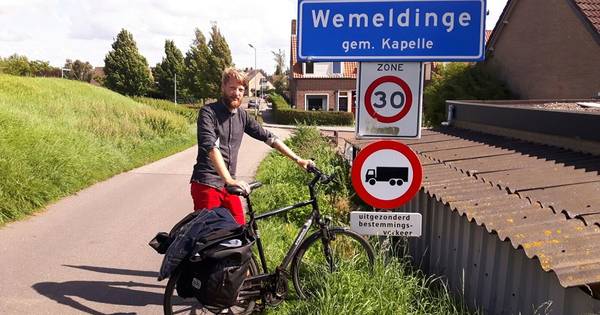 Brabantse Bram stap dichter bij doel: álle dorpen en steden van Nederland befietsen - De Gelderlande