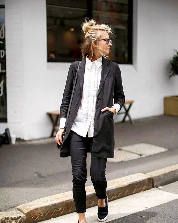 Outfit zwarte broek store