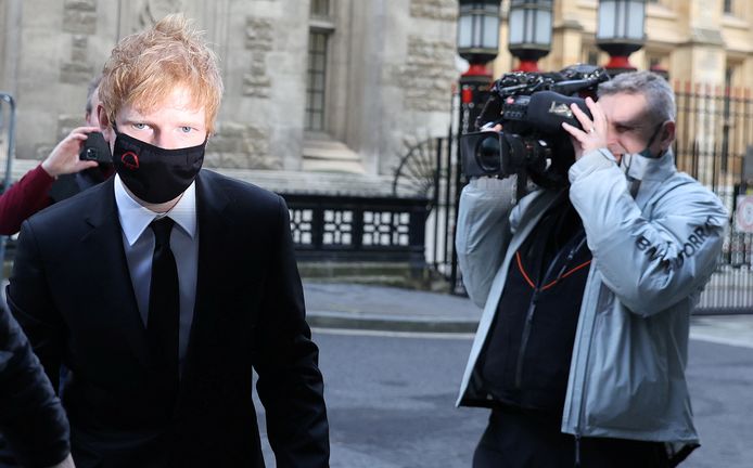 Ed Sheeran trok zelf naar de rechtbank.
