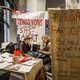 Twee arrestaties bij studentenprotest
